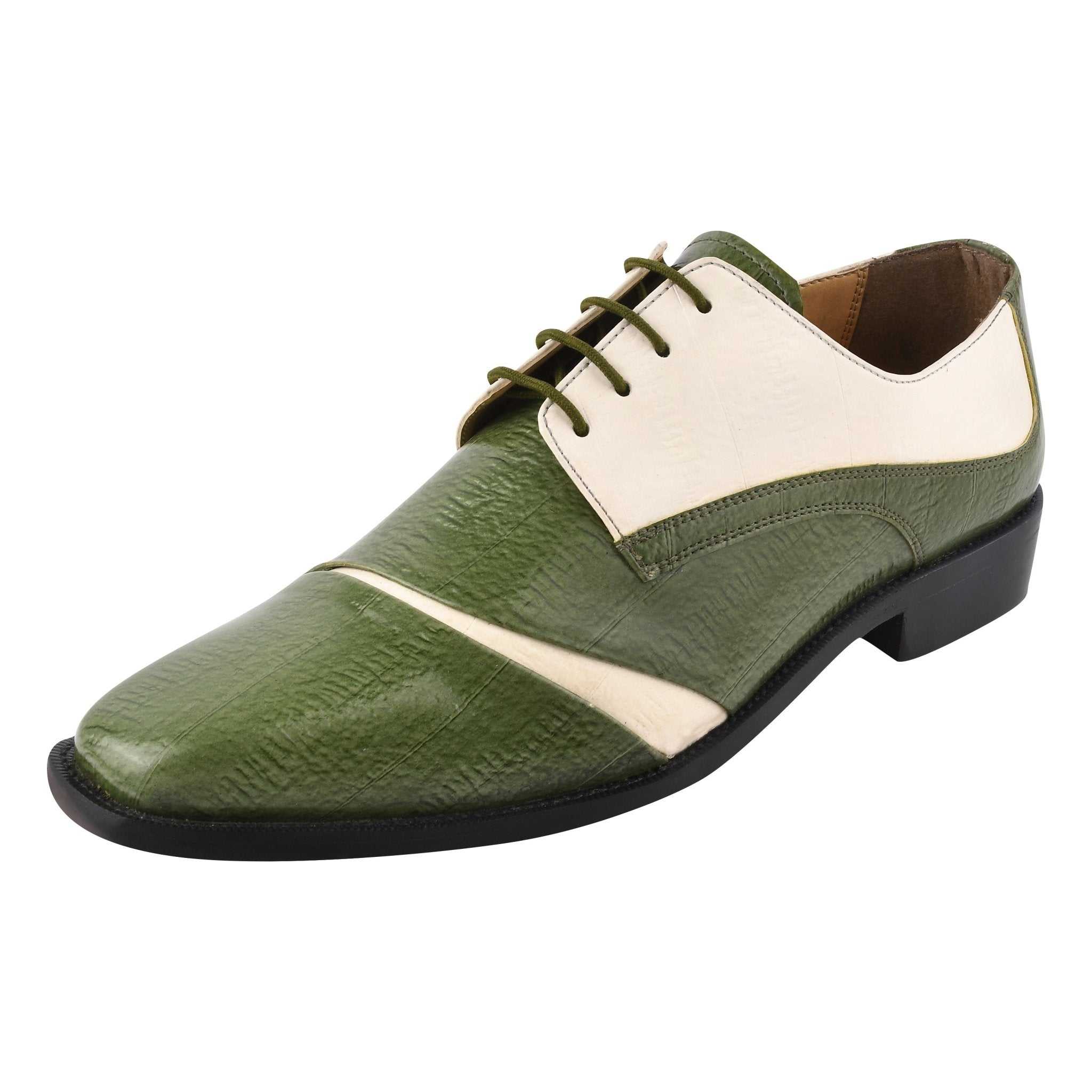 Tour Leather Oxford Style Dress Shoes - MENLL